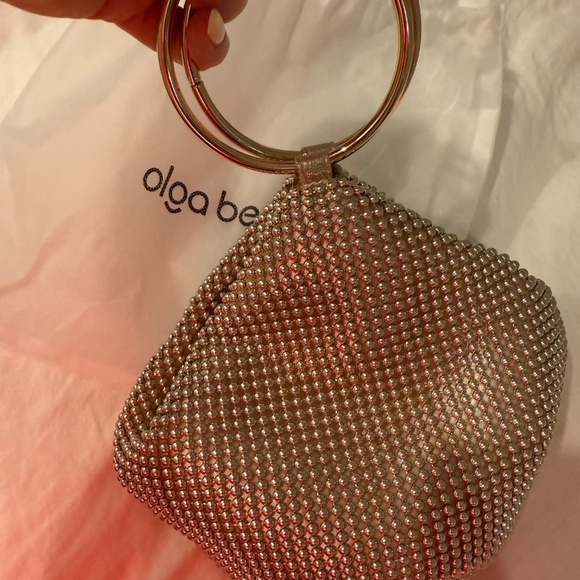 BRAND NEW - Olga Berg Mesh Handle Bag - Picture 8 of 8